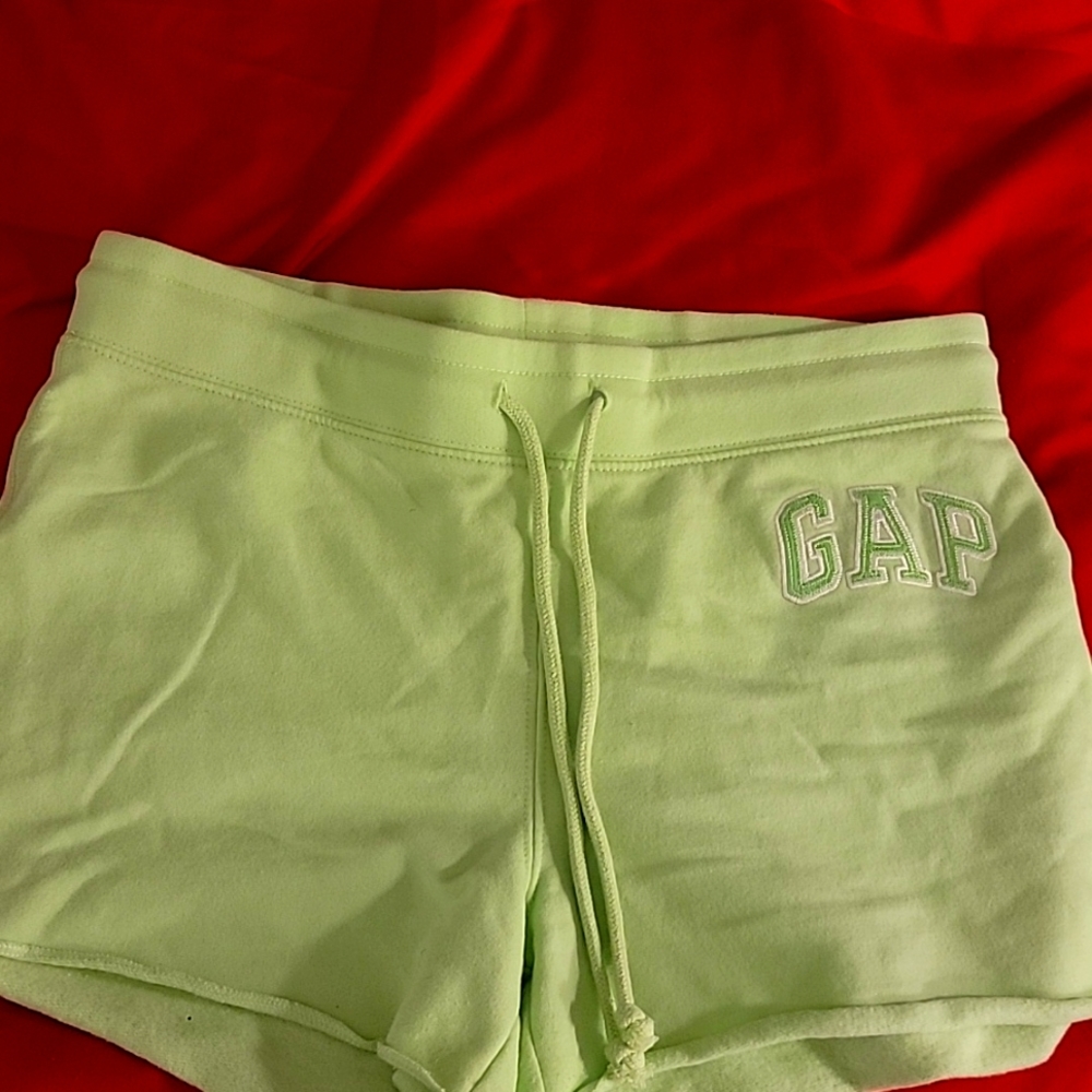 Lime green Gap shorts